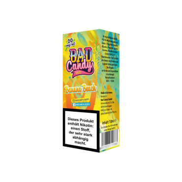 Bad Candy Liquids - Banana Beach - Nikotinsalz Liquid