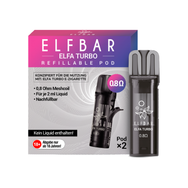 Elfbar - Elfa Turbo Pod (2 Stück pro Packung)