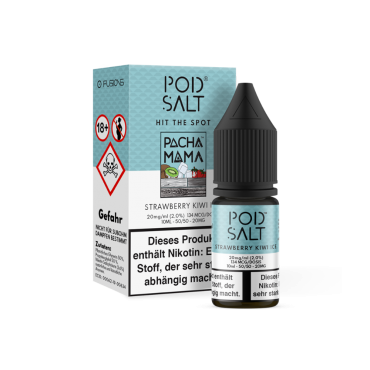 Pod Salt Fusion - Strawberry Kiwi Ice - Nikotinsalz Liquid
