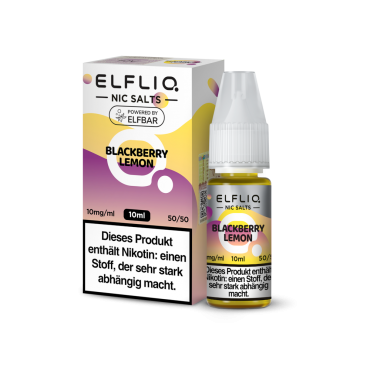 ELFLIQ - Blackberry Lemon - Nikotinsalz Liquid