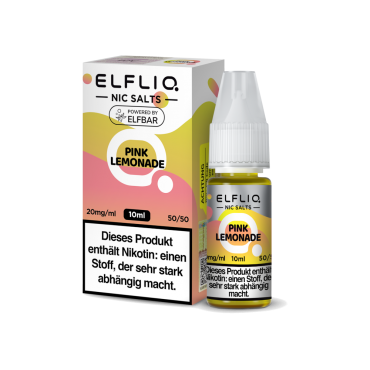 ELFLIQ - Pink Lemonade - Nikotinsalz Liquid
