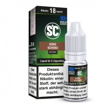 Kokos Schokolade E-Zigaretten Liquid