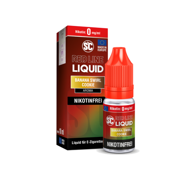 SC Red Line Banana Swirl Cookie Nikotinsalz Liquid