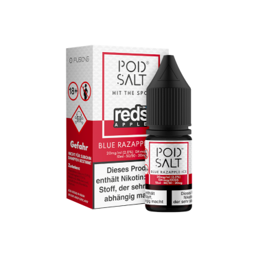 Pod Salt Fusion - Blue Razapple Ice - Nikotinsalz Liquid