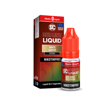 SC - Red Line - White Coffee - Nikotinsalz Liquid