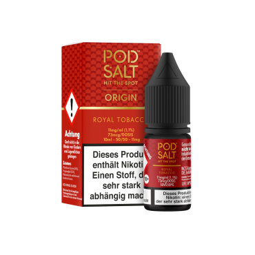 Pod Salt Origin - Royal Tobacco - Nikotinsalz Liquid