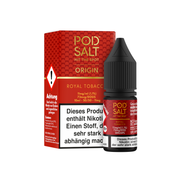 Pod Salt Origin - Royal Tobacco - Nikotinsalz Liquid